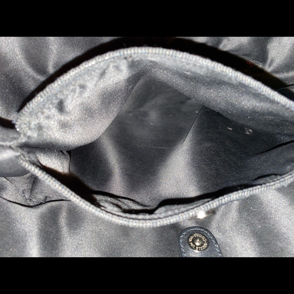 Coach Black and Silver “C” logo tote VGUC - Picture 6 of 8